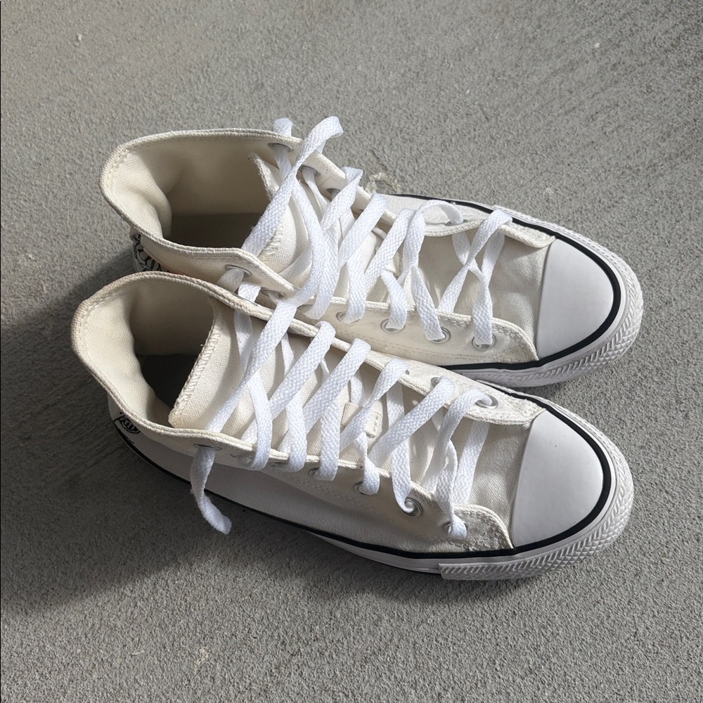 Converse women White Canvas Shoes - Picture 6 of 16